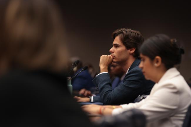 Delegates listen to the VNR presentations throughout the day