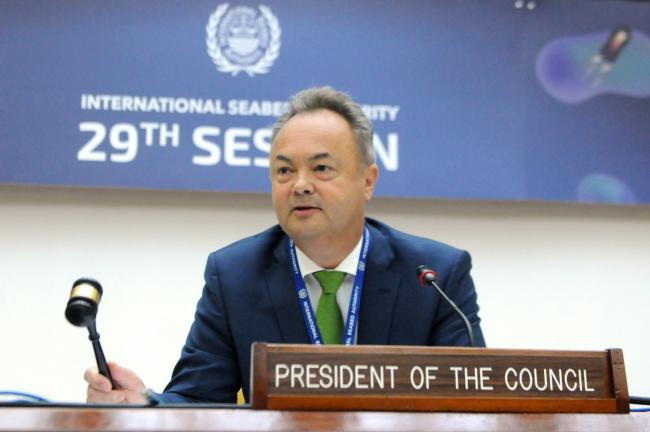 ISA-29 Council President Olav Myklebust, Norway