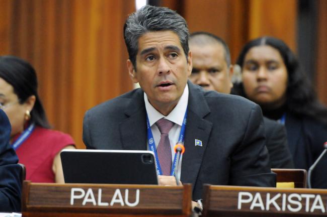 Surangel Whipps Jr., President of Palau