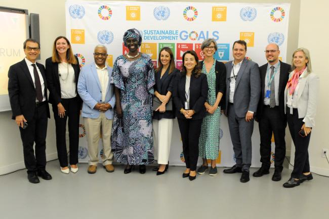 Group photo at the end of the session on "Sustainable Energy and Water: Supporting Women’s Empowerment and Economic Development"