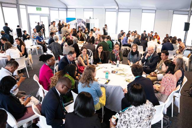 Before lunch Participants divided into Roundtable to discuss a range of relevant issues 