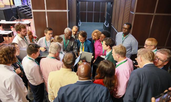 Working Group II Huddle