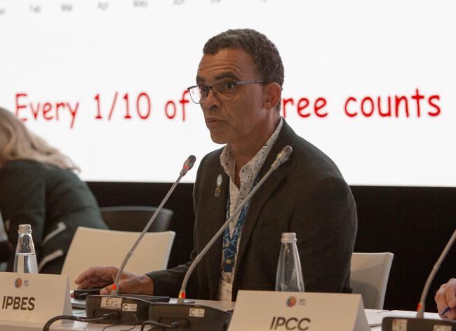 David Obura, IPBES Chair - Synergies between biodiversity and climate change- 30 Oct 2024