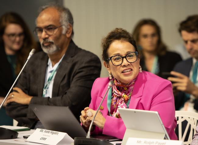 Ivonne Higuero, Secretary-General, CITES -EMG-28Oct2024