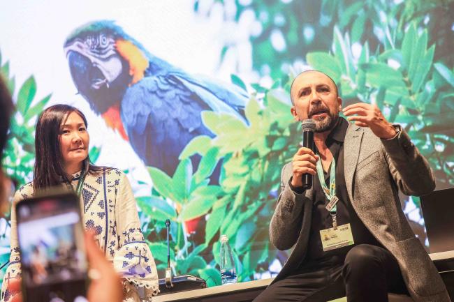 Panel discussion with Fernando Trujillo, National Geographic - Forest and Water -24oct24-photo