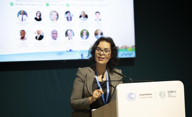 Ismahane Elouafi, Executive Managing Director, CGIAR - Aquatic foods for climate action - 18Nov2024