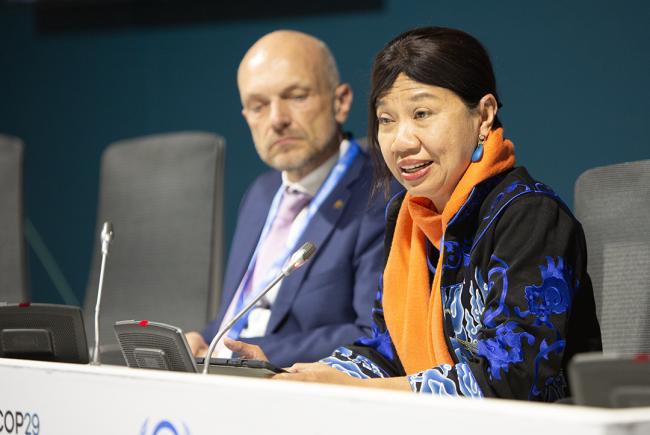 Bernadia Tjandradewi, Secretary General of UCLG Asia-Pacific  - Towards a locally efficient mechanism - 18 Nov 2024