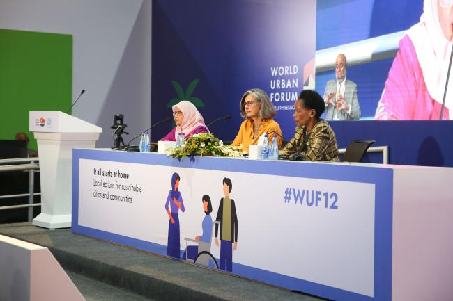  	Maimunah Mohd Sharif, Mayor of Kuala Lubur, Malaysia, and Former Executive Director, UN-Habitat, Anacláudia Rossbach, Executive Director, UN-Habitat, and Anna Kajumulo Tibaijuka, Former Executive Director