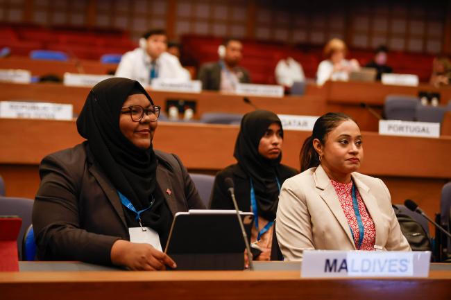 Fathmath Usra and Miruza Mohamed, Maldives_montreal-protocal-ozone-mop36_1Nov2024_photo.jpg