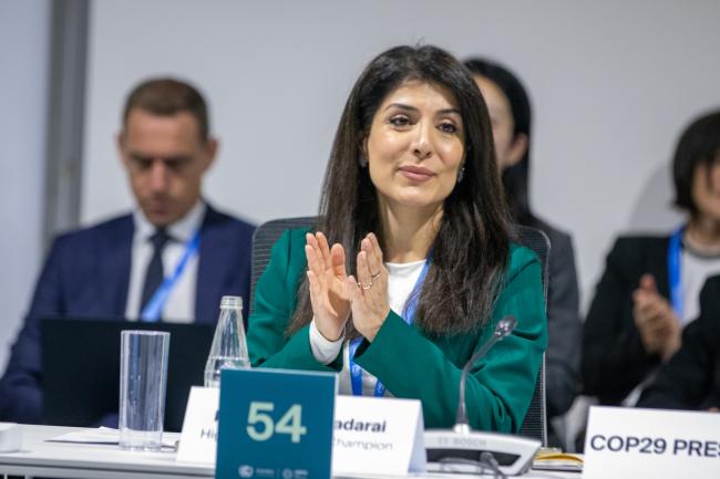 Nigar Arpadarai, High Level Climate Champion ​