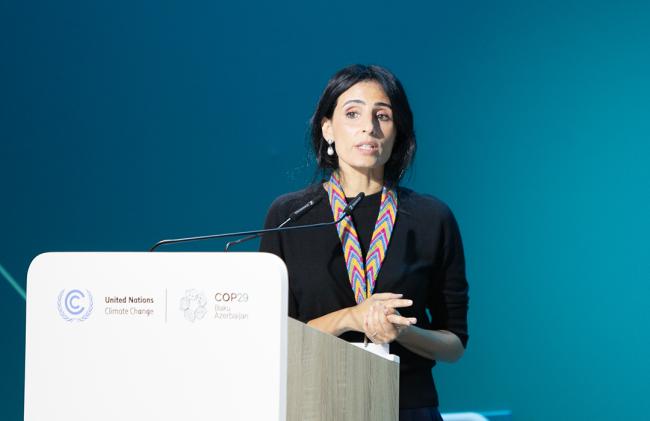 Razan Al Mubarak, un climate change high level champion cop28 UAE - Ocean Breakthrough - 21Nov2024