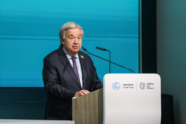 UN Secretary-General António Guterres