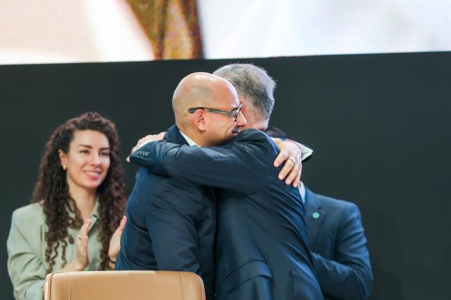 UNFCCC Executive Secretary Simon Stiell, and COP 29 President Mukhtar Babayev