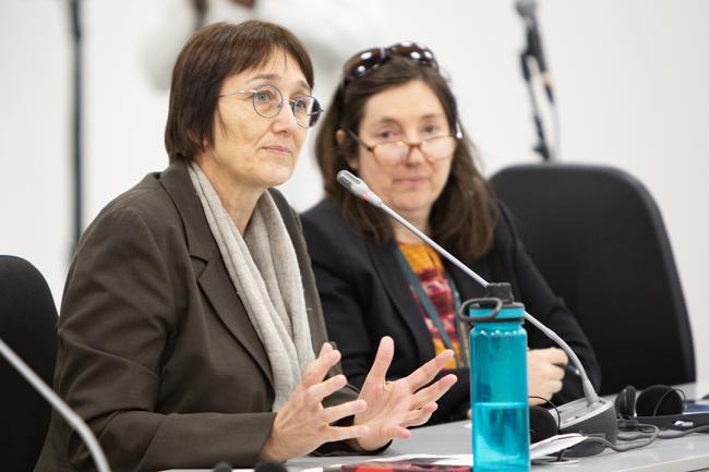 1 Claudia Ringler, Director Natural Resources and Resilience in the Transformation Strategies Department, Natural Resources and Resilience (NRR)- Agriculture and Conservation - IUCN Report - UNCCD COP16 - 5Dec2024