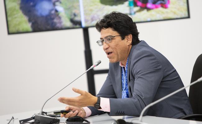 Manuel Mavila, SGP National Coordinator, SGP Peru - Locally led landscape management - GEF SGP - UNCCD COP16 - 7Dec2024