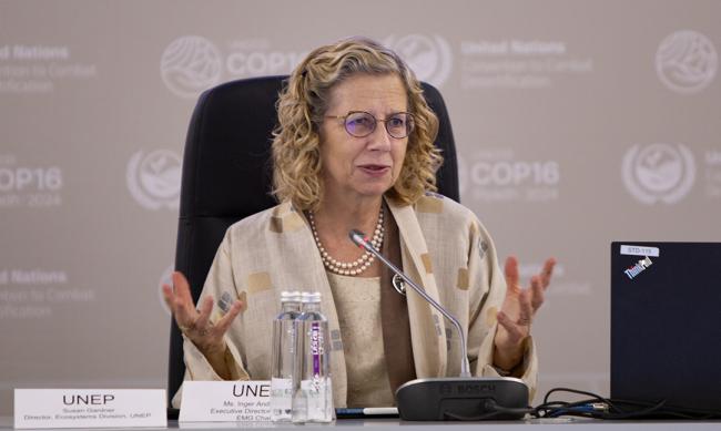 2 Inger Andersen, Under-Secretary-General of the United Nations, Executive Director of UNEP, and EMG Chair - EMG UNCCD COP16 - 4Dec2024