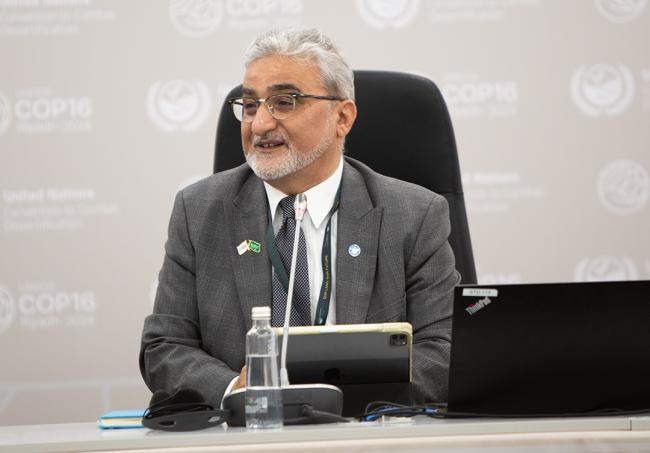 Maher Salman, Senior Land and Water Officer, Food and Agriculture Organization of the United Nations - Private sector dialogue - UNCCD COP16 - 11Dec2024