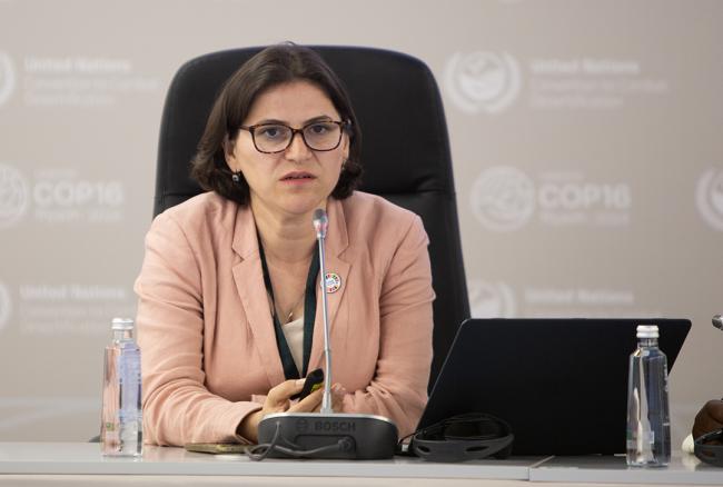 Narine Hakobyan – Deputy Head of Land and Underground Resources policy, Ministry of Environment, Armenia- Future Leaders Network - UNCCD - COP16 - 11Dec2024